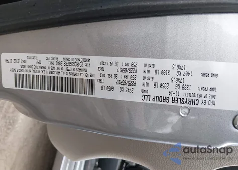 2015 Dodge Grand Caravan Se z USA, uszkodzony, nr VIN 2C4RDGBG6FR612846